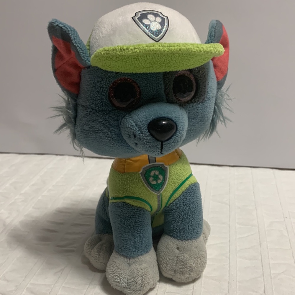 Ty Paw Patrol Rocky 6” Plush Beanie Boo